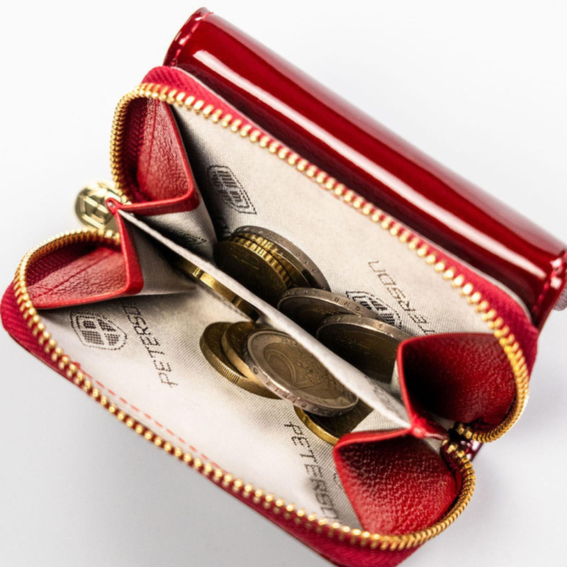 Skórzany damski portfel Peterson PTN BC-423229