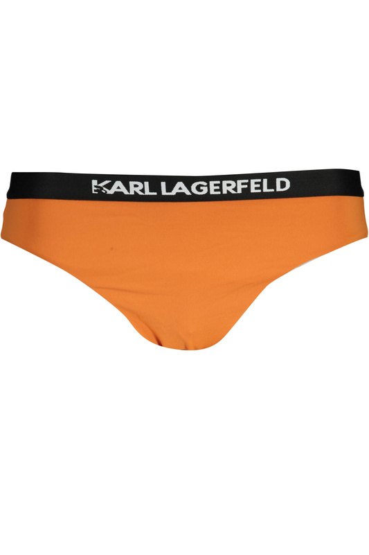 KARL LAGERFELD BEACHSEAR DÓŁ KOSTIUMU KĄPIELOWEGO KOBIETY POMARAŃCZOWY