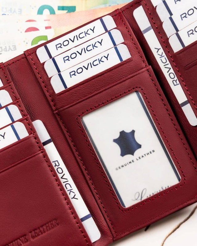 Elegancki podłużny portfel damski od 4U Cavaldi