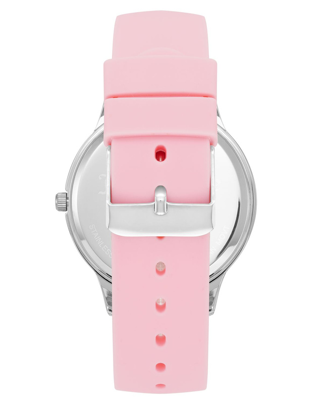 Zegarek JUICY COUTURE JC1343SVPK. Kwarcowy, Kolor różowy. Kobieta.