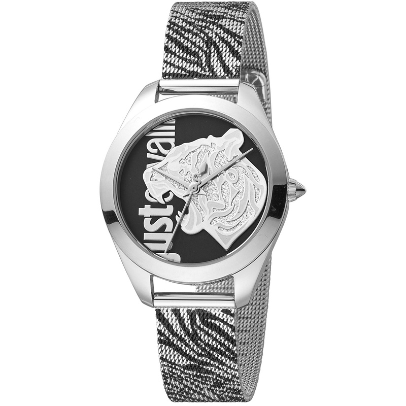 Zegarek JUST CAVALLI JC1L210M0045. Kwarcowy, Kolor czerwony. Kobieta.