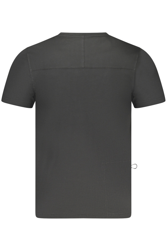 K-WAY MĘSKA KOSZULKA Z KRÓTKIM RĘKAWEM CZARNA