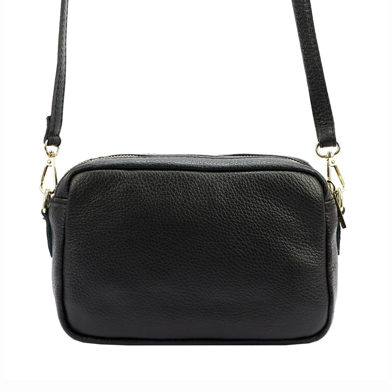 MiaMore miejska damska listonoszka skóra naturalna torebka przez ramię