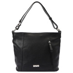 MiaMore damska torebka na ramię shopperbag skórzana z kieszeniami