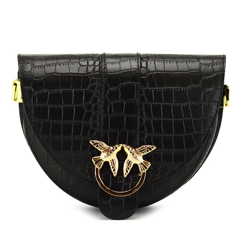 Luka damska listonoszka mała torebka przez ramię skóra naturalna 