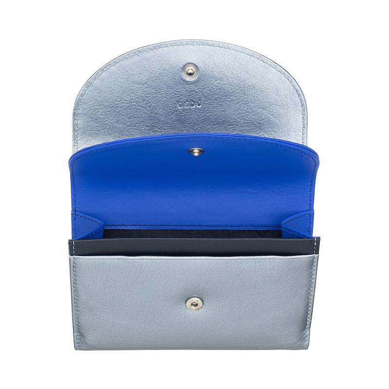 Damska zgrabna skórzana mała portmonetka od DUDU 