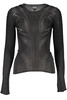 JUST CAVALLI CZARNY SWETER DAMSKI