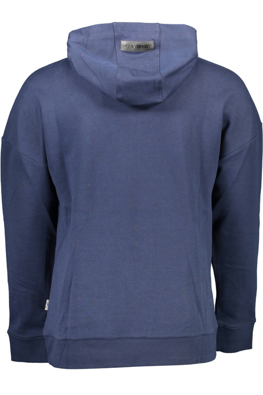 BLUZA PLEIN SPORT BEZ ZAMKA MĘSKA NIEBIESKA