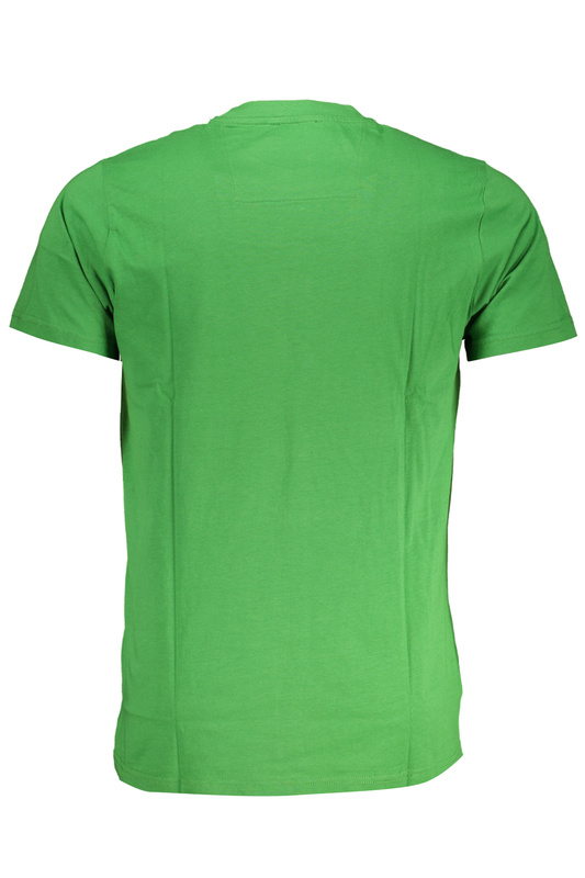 ZIELONY T-SHIRT MĘSKI Z KRÓTKIM RĘKAWEM KLASY CAVALLI