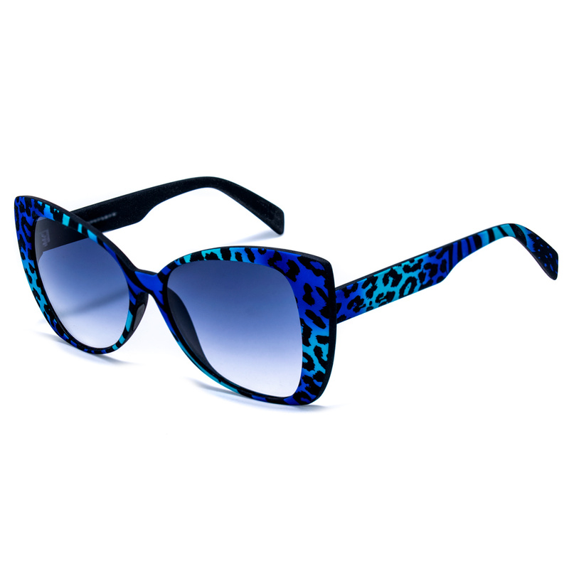 Okulary ITALIA INDEPENDENT 0904-ZEB-022. Okulary przeciwsłoneczne, Kolor niebieski. Kobieta.