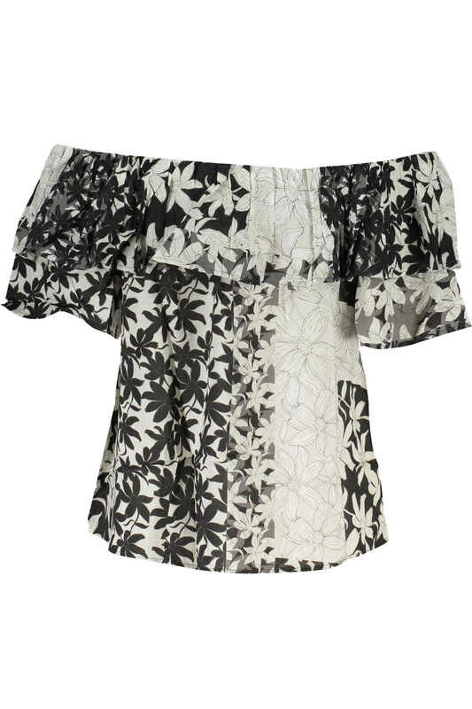 DESIGUAL ZIELONA KOSZULKA DAMSKA Z KR�TKIM R�KAWEM