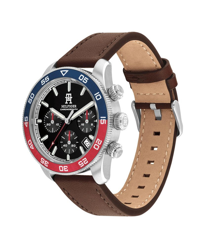 Zegarek TOMMY HILFIGER 1792166. Kwarcowy, Kolor czarny. Mężczyzna.