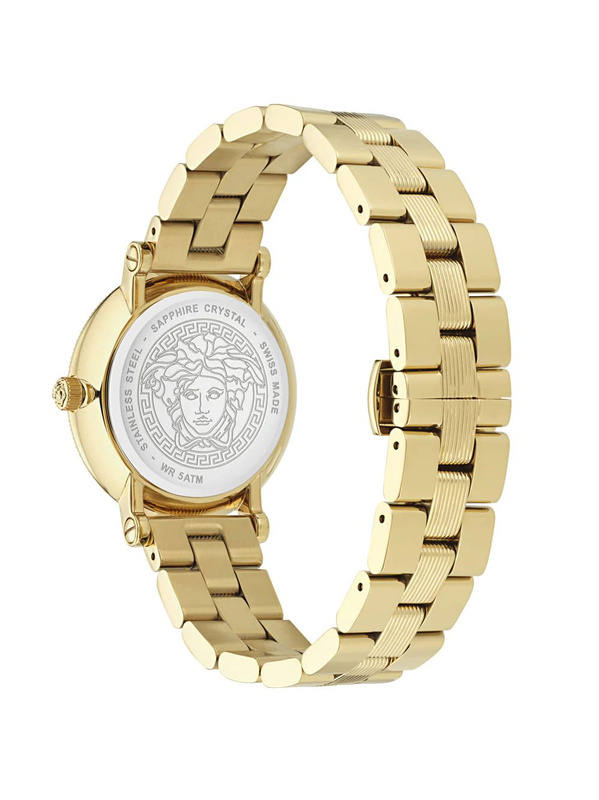 Zegarek VERSACE VE7F00623. Kwarcowy, Kolor czarny. Kobieta.