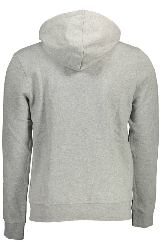 BLUZA NAPAPIJRI Z ZAMKIEM MĘSKA SZARA