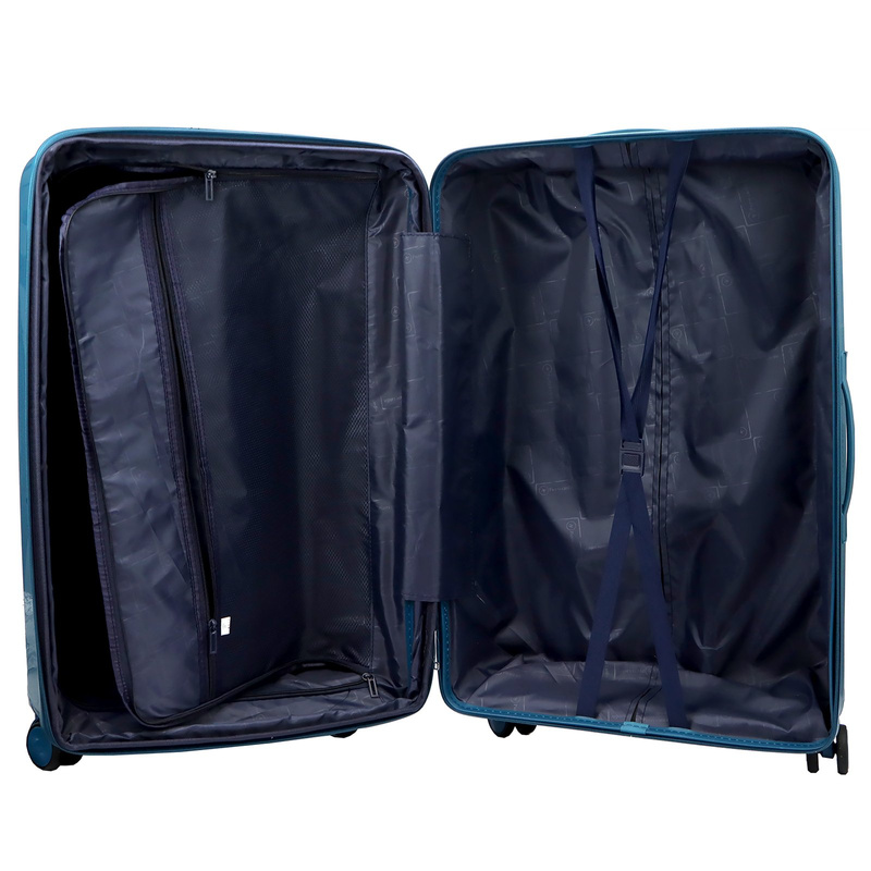 Mocna walizka damska z ABSu Pierre Cardin LEE08 PP44 x3 Z