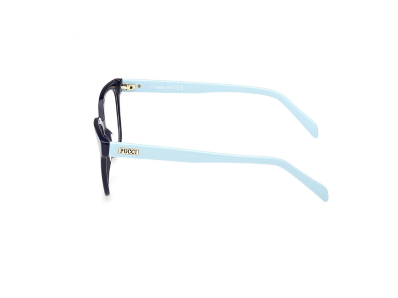 Okulary EMILIO PUCCI EP5228-54090. Okulary, Kolor niebieski. Kobieta.