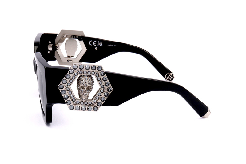 Okulary PHILIPP PLEIN SPP103S-0700. Okulary przeciwsłoneczne, Kolor czerwony. Kobieta.