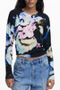 Czarny sweter damski Desigual