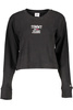 TOMMY HILFIGER T-SHIRT Z DŁUGIM RĘKAWEM DAMSKI CZARNY