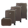 Mocna walizka damska z ABSu Gregorio W6007#14 14/20/24/28