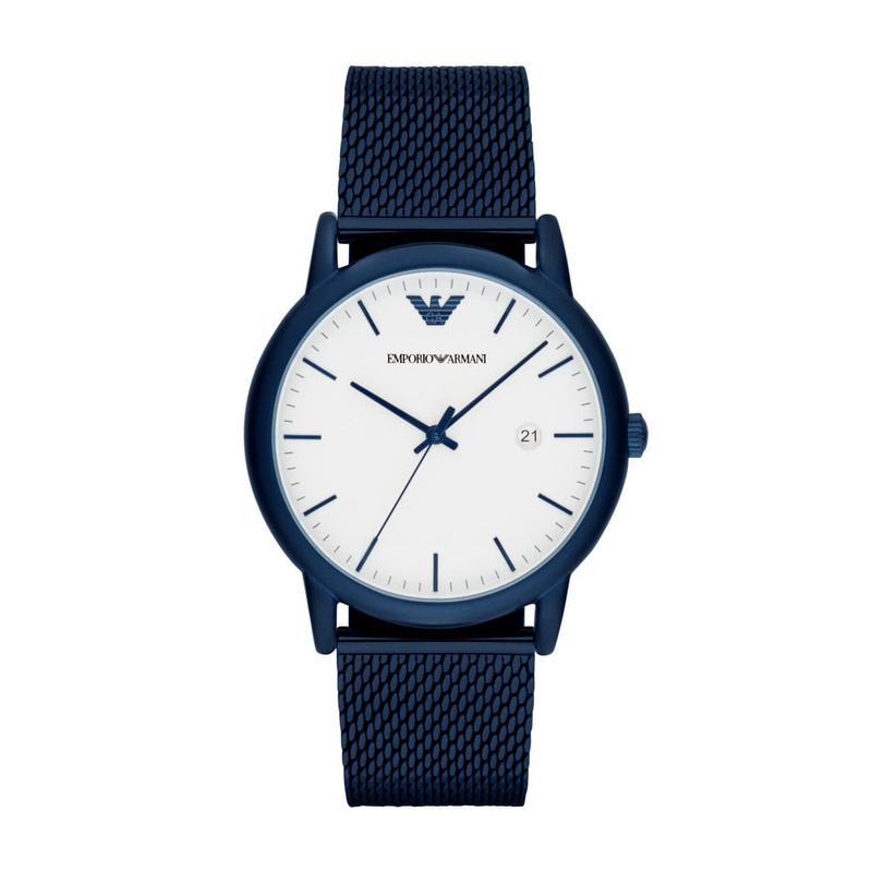 Zegarek ARMANI AR11025. Kwarcowy, Kolor biały. Mężczyzna.