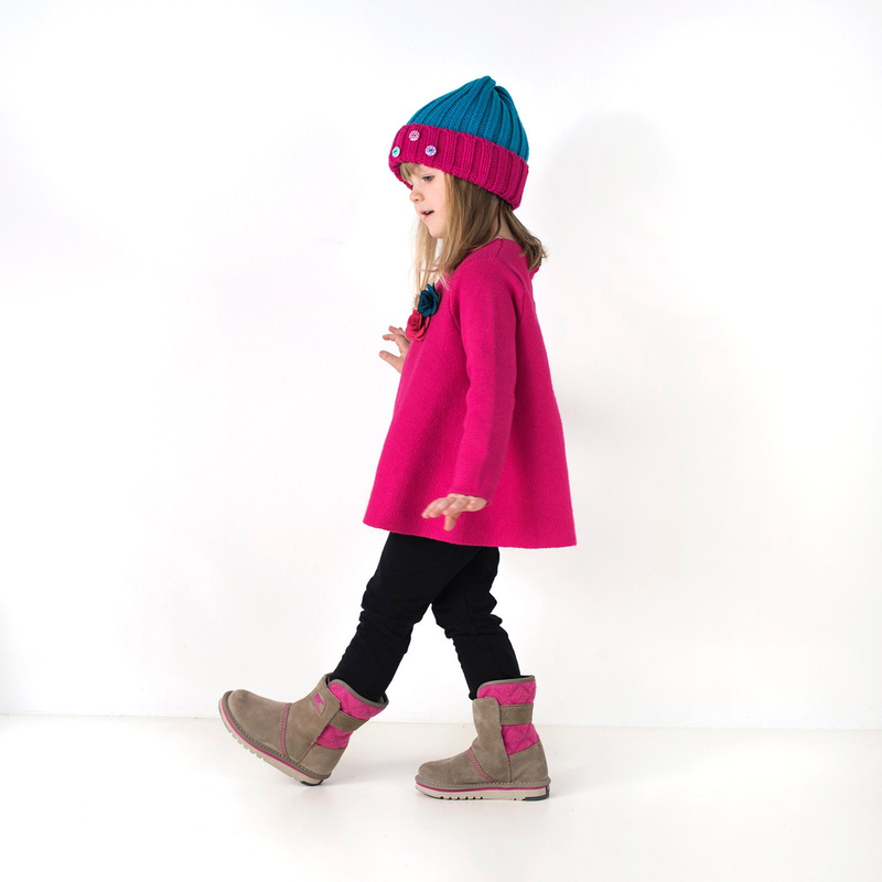 Czapka Dziecięca Guzikowe Pole