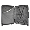 Gravitt zestaw 3 walizek podróżnych na kółkach materiał ABS zamek na kod