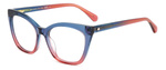 Okulary KATE SPADE LELIA-8RUF217. Okulary, Kolor niebieski. Kobieta.