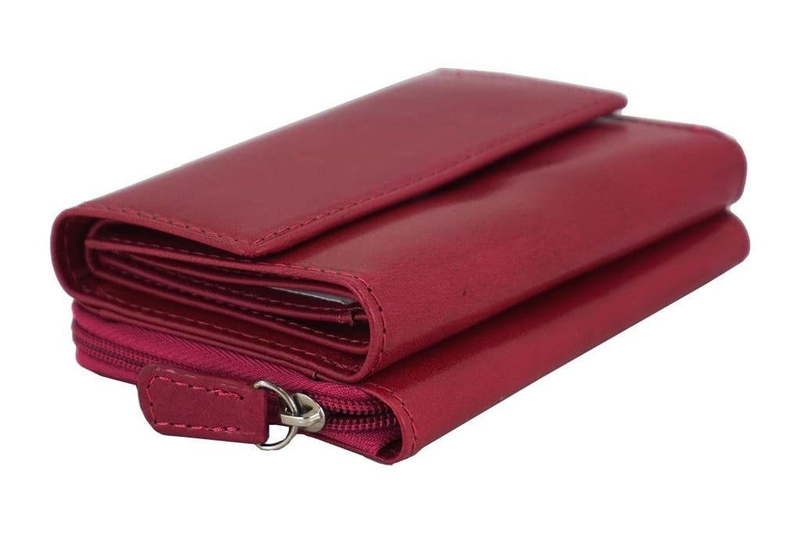 Barberinis - portfel skórzany damski - Brązowy ciemny