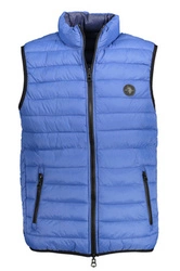 MĘSKA KOSZULKA POLO BEZ RĘKAWÓW US NIEBIESKA