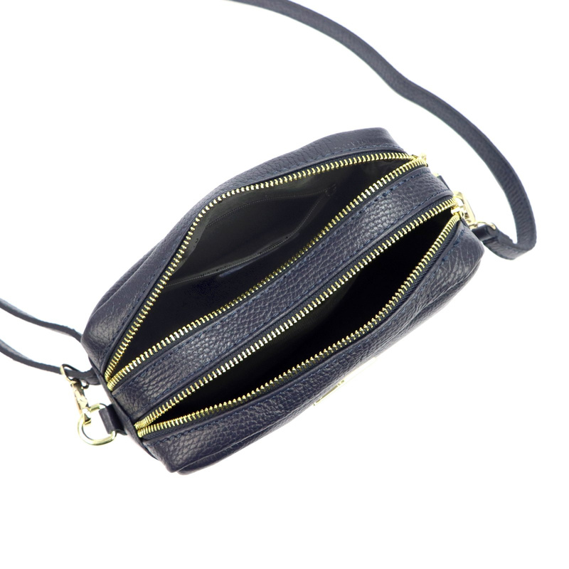 MiaMore miejska damska listonoszka skóra naturalna torebka przez ramię