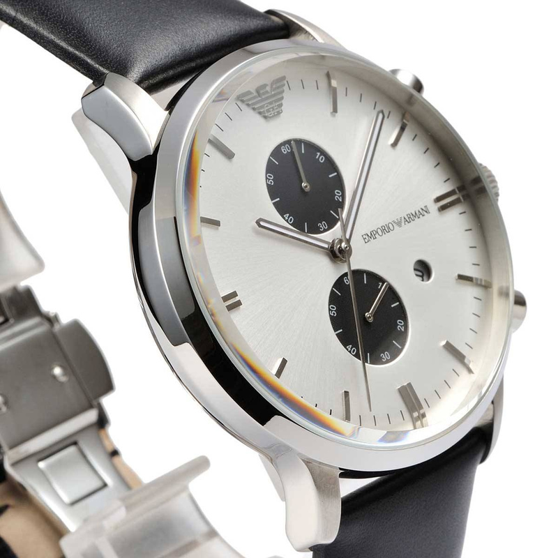 Zegarek ARMANI AR0385. Kwarcowy, Kolor biały. Mężczyzna.