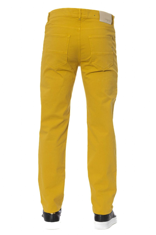 Spodnie marki Trussardi Jeans model 52J00004 1T002360 H 002. Kolor Zółty, Odzież Męskie. sezon: