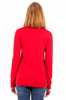 CZERWONY SWETER LOVE MOSCHINO DAMSKI
