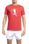 T-shirty marki Bikkembergs Beachwear model BKK1MTS02. Kolor Czerwony, Odzież Męskie. sezon: