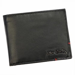 Kompaktowy Skórzany męski portfel Pierre Cardin
