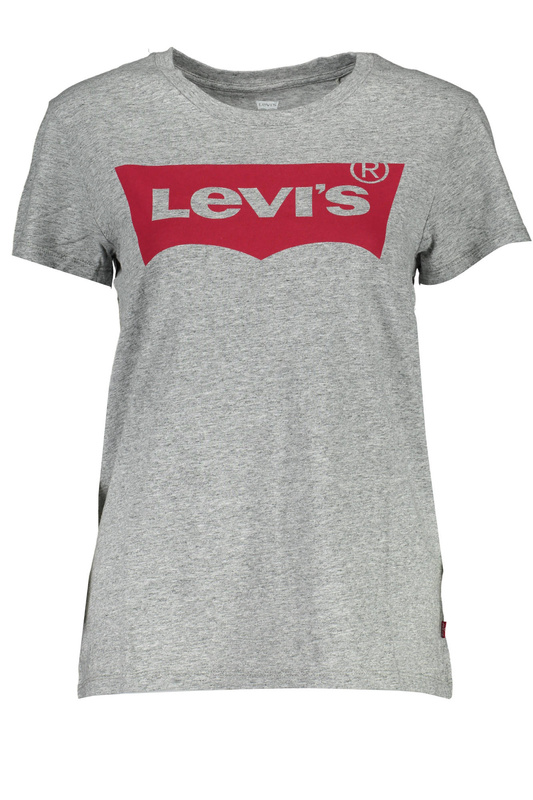 T-SHIRT LEVI'S Z KR�TKIM R�KAWEM DAMSKI SZARY