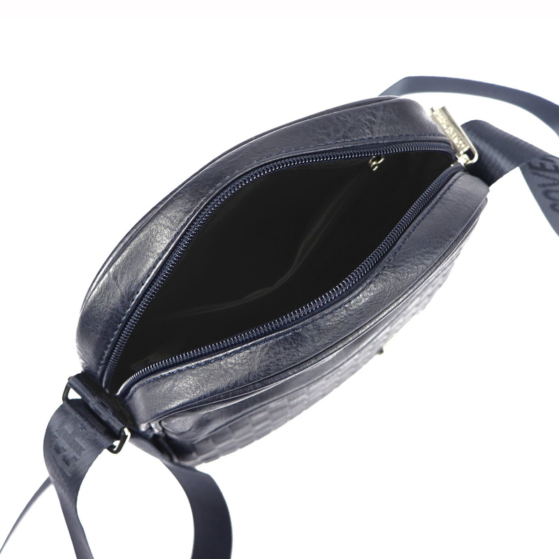 Coveri World męska saszetka przez ramię torba skóra eko z kieszeniami