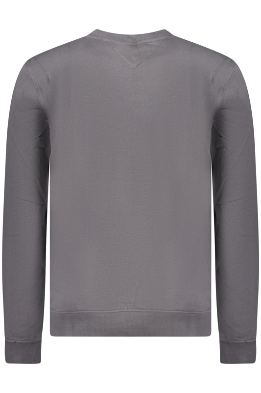 TOMMY HILFIGER M�SKA BLUZA Z ROZPINANYM NA ZAMEK SZARA