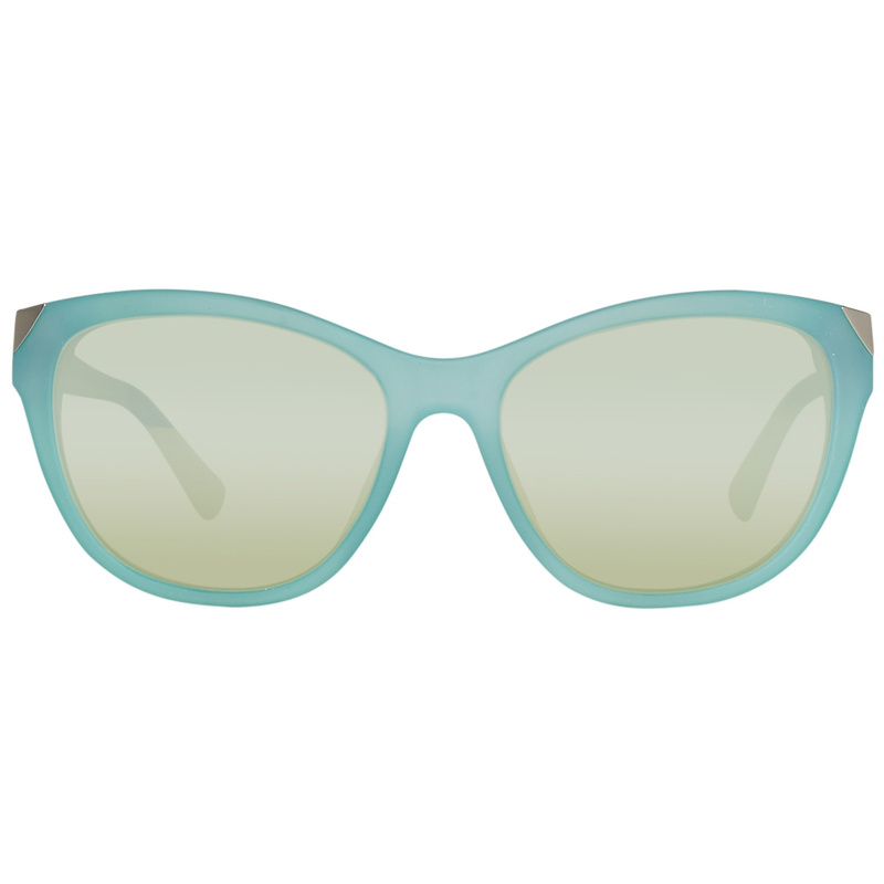Okulary GUESS GU7398-5585X. Okulary przeciwsłoneczne, Kolor niebieski. Kobieta.