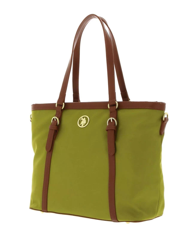 Torby naramienne marki U.S. Polo Assn model BIUHU6050W. Kolor Zielony, Torby Damskie. sezon: Cały rok