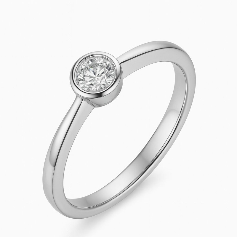 Biżuteria DIAMONFIRE 6112321082170. Pierścionek, Kolor szary. Kobieta.