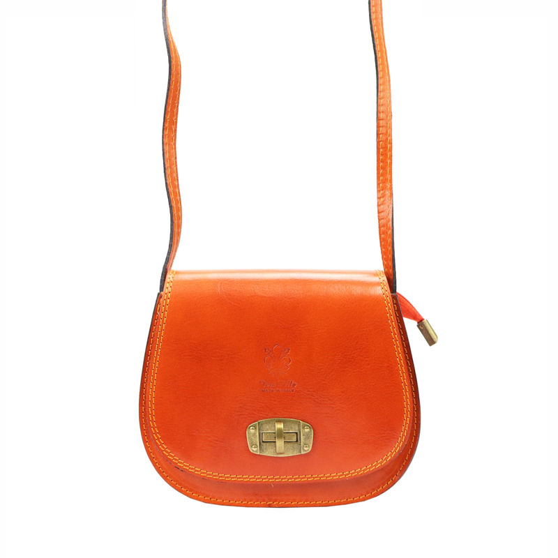 Klasyczna damska listonoszka skórzana Gregorio