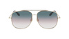 Okulary VICTORIA BECKHAM VB215S-756. Okulary przeciwsłoneczne, Kolor złoty. Kobieta.
