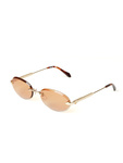 Okulary przeciwsłoneczne unisex Just Cavalli SJC155 300Y – różowe złoto