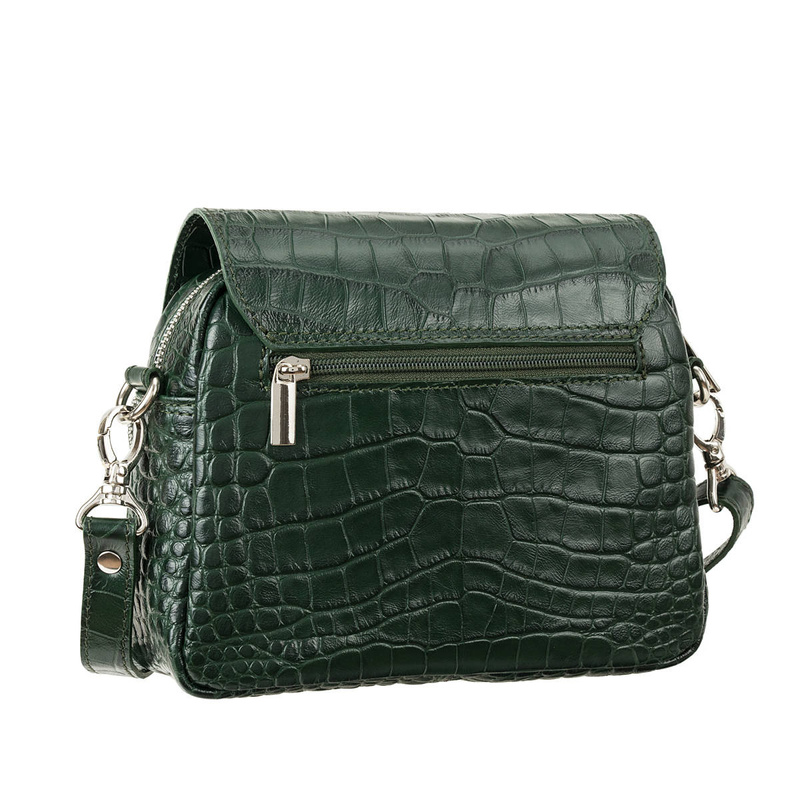 Skórzana listonoszka Canaletto z wzorem krokodyla – elegancja i funkcjonalność na co dzień TD655s114