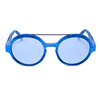 Okulary ITALIA INDEPENDENT 0913-BHS-020. Okulary przeciwsłoneczne, Kolor niebieski. Unisex.