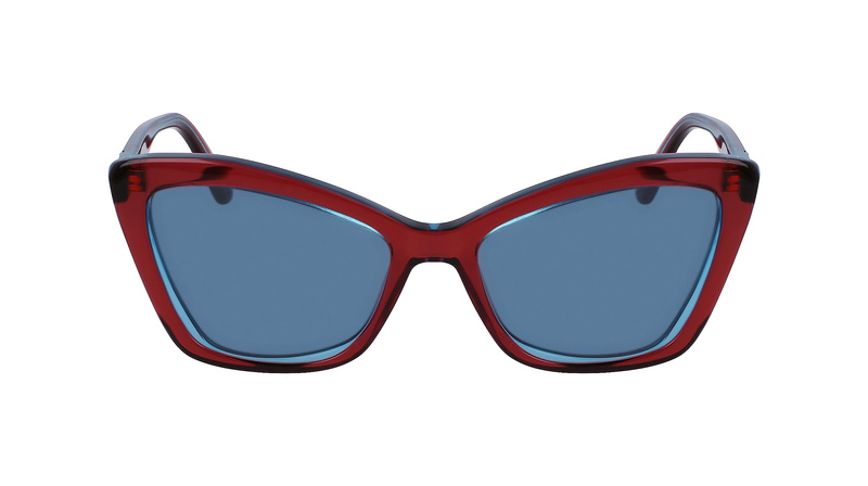 Okulary KARL LAGERFELD KL6105S-424. Okulary przeciwsłoneczne, Kolor niebieski. Kobieta.