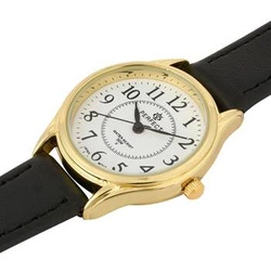 CZARNO-ZŁOTY ZEGAREK PERFECT KLASYCZNY DAMSKI RETRO MIYOTA 273