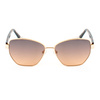 Okulary GUESS GU00102-5632F. Okulary przeciwsłoneczne, Kolor złoty. Kobieta.